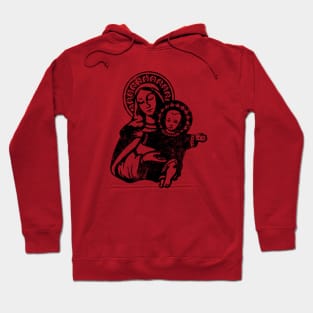 Mary The Madonna With Baby Jesus Hoodie